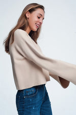 Load image into Gallery viewer, BEIGE SWEATER

