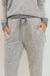 BRUSHED KNIT JOGGERS (2 colors)