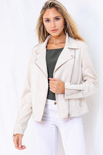 Load image into Gallery viewer, SUEDE RIDER JACKET
