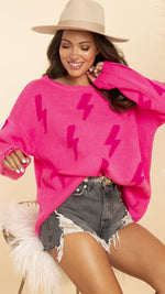 Load image into Gallery viewer, THUNDER DISTRESSED SWEATER
