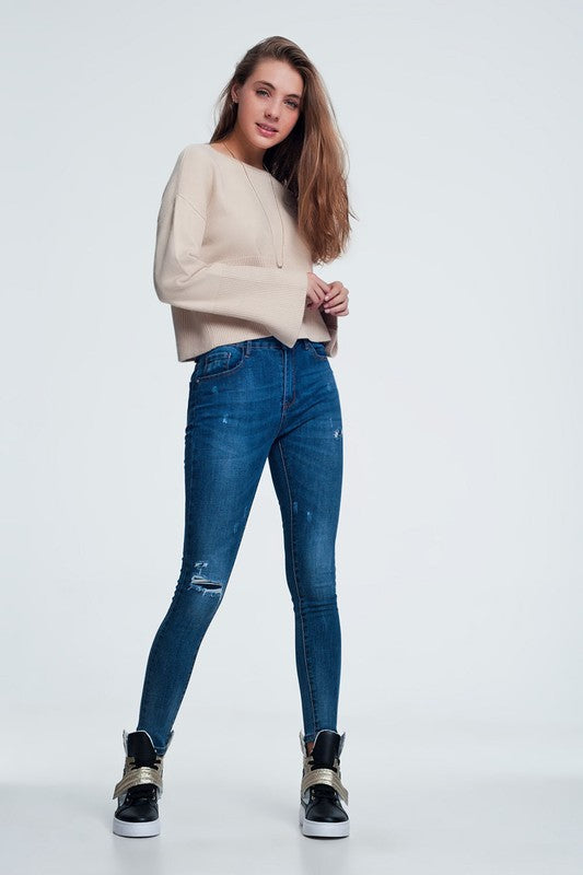 BEIGE SWEATER