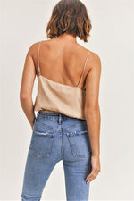 Load image into Gallery viewer, SILK LAYERING CAMI (2 colors)
