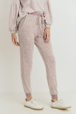 Load image into Gallery viewer, BRUSHED KNIT JOGGERS (2 colors)
