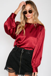 SATIN BLOUSE (3 colors)