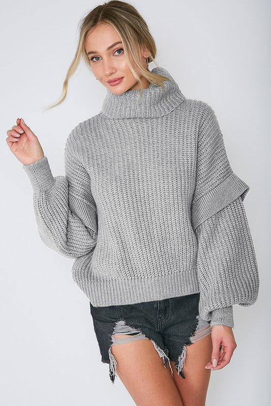 TURTLENECK SWEATER (2 colors)