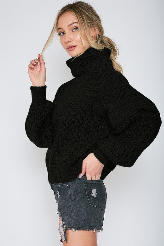 TURTLENECK SWEATER (2 colors)