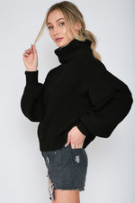 Load image into Gallery viewer, TURTLENECK SWEATER (2 colors)
