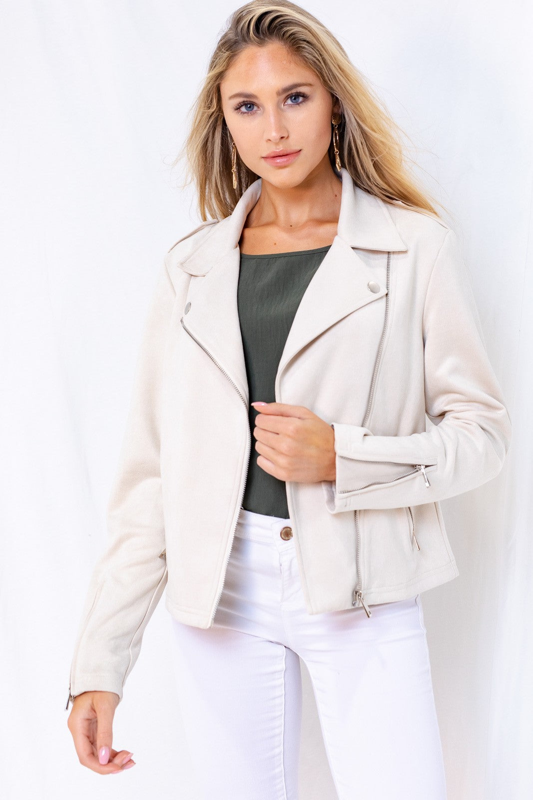 SUEDE RIDER JACKET