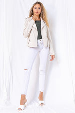 Load image into Gallery viewer, SUEDE RIDER JACKET
