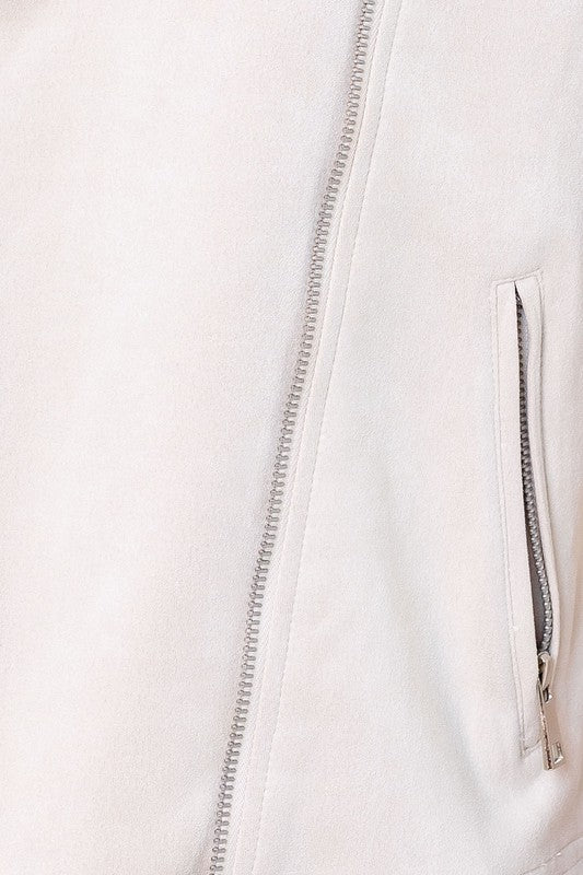 SUEDE RIDER JACKET