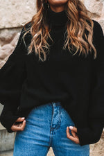 Load image into Gallery viewer, PUFF SLEEVE SWEATER (2 colors)
