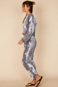 GREY TIE DYE SET