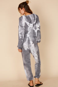 GREY TIE DYE SET