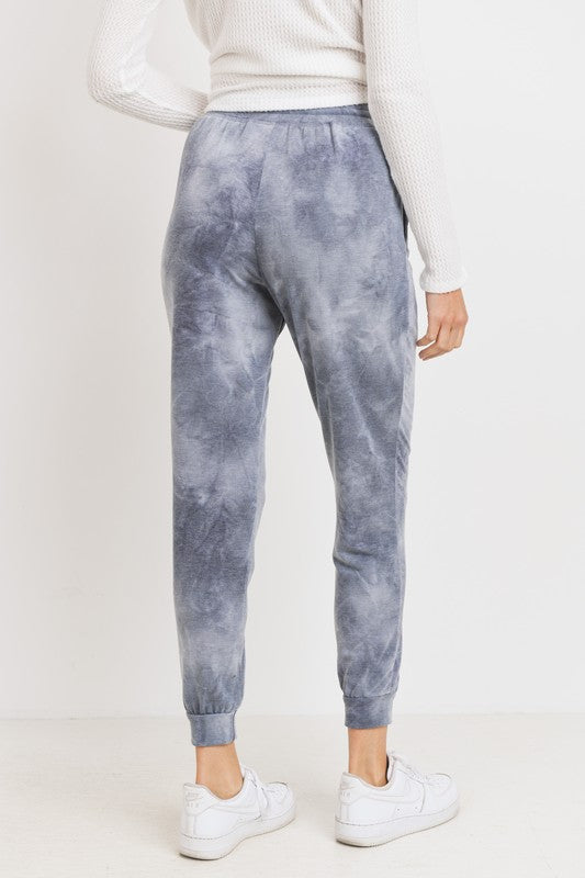 CHARCOAL TIE DYE JOGGERS