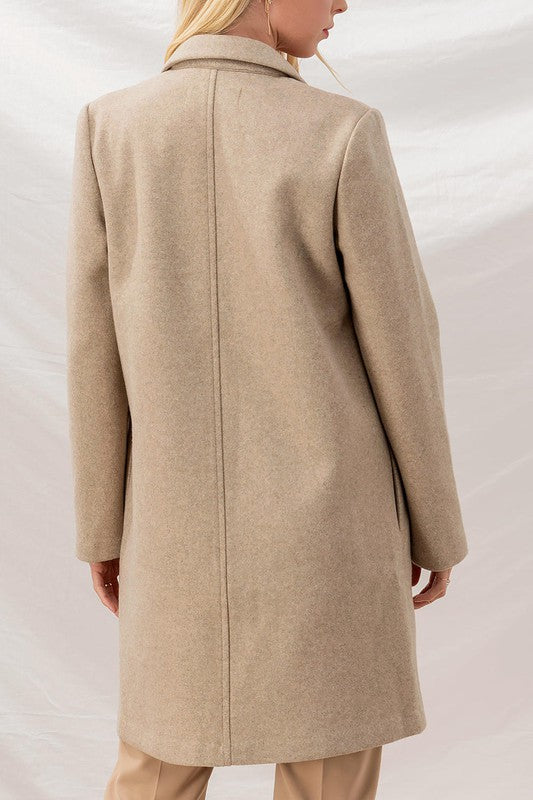 BASIC KNIT COAT