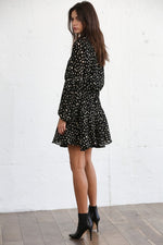 Load image into Gallery viewer, IRREGULAR POLKA DOT DRESS
