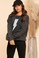 Load image into Gallery viewer, CHARCOAL THUNDER PULLOVER
