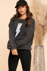 CHARCOAL THUNDER PULLOVER